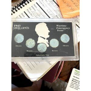 Steel Cents Wartime Emergency Issue 1943